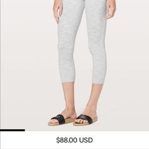 Lululemon High Waisted Wonder Under Leggings